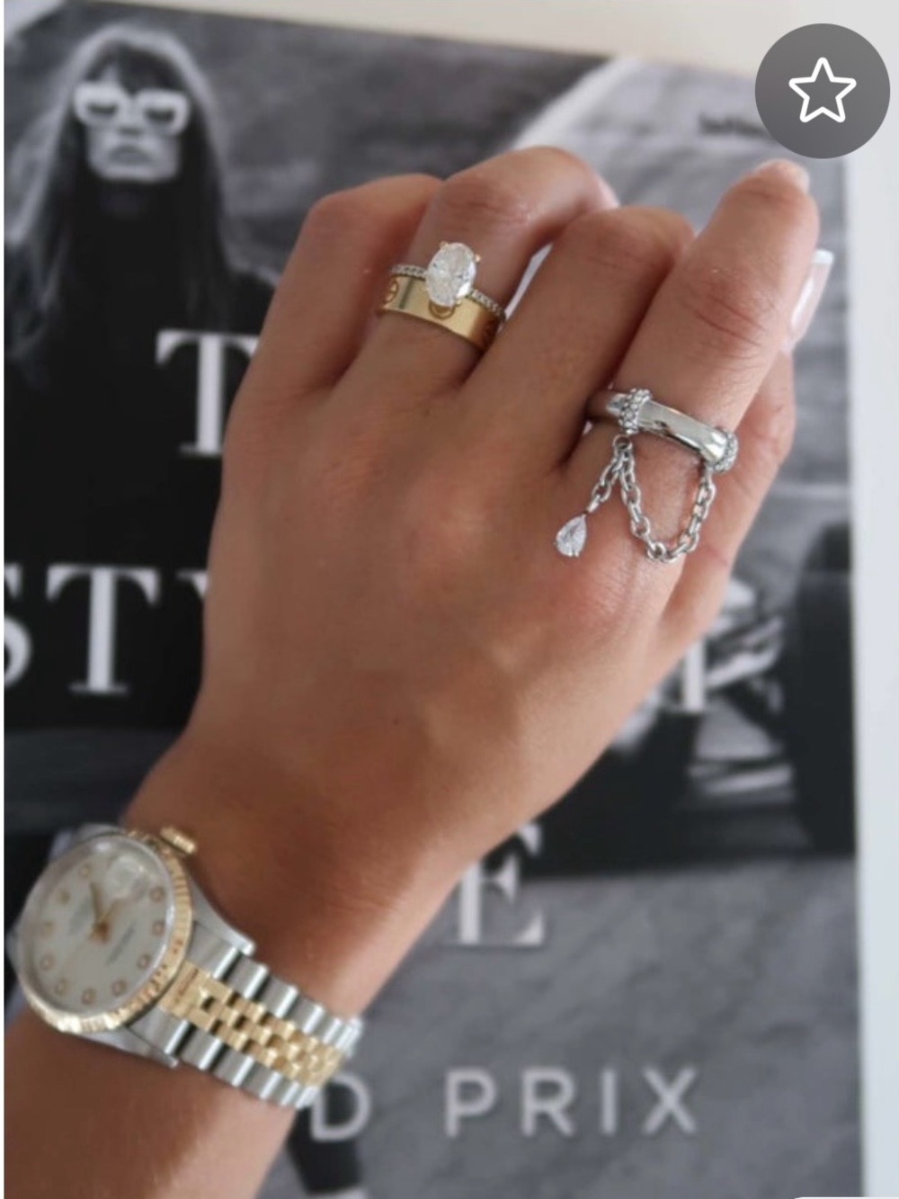 Chansutt Pearls Katie ring size 8. BRAND NEW!